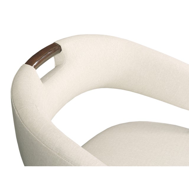 Neoclassical Woodbridge Furniture BiCe Game Chair For Sale - Image 3 of 5