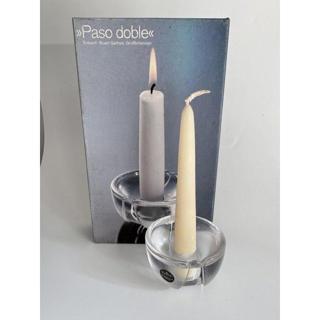 Glass Paso Doble Glass Hanging Light by Stuart Garfoot for Rosenthal, 1980s For Sale - Image 7 of 9