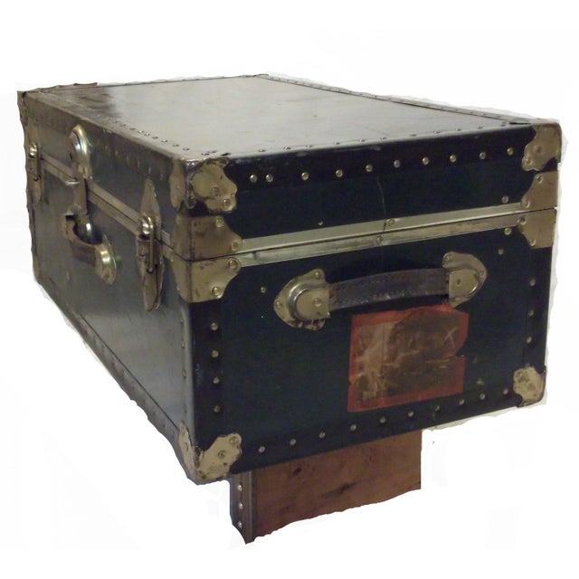 Mid Century Coffee Table Trunk For Sale - Image 4 of 5