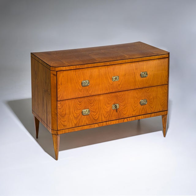 Biedermeier Chest of Drawers in Cherry Wood, Austria, circa 1820 For Sale - Image 11 of 11