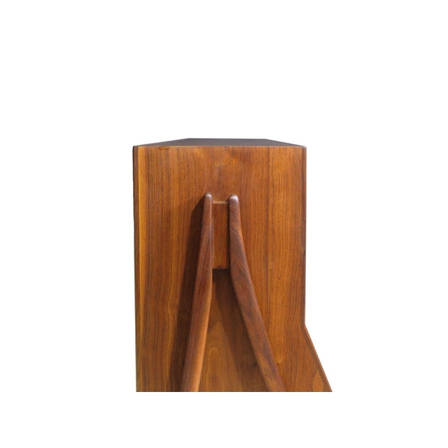 Mid 20th Century Mid-Century Kipp Stewart for Drexel Declaration Walnut Bookcase, Attributed For Sale - Image 5 of 10