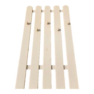 Vintage Painted Wall Rack For Sale