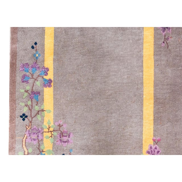 Early 20th Century Chinese Art Deco Rug For Sale - Image 10 of 16