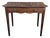 19th Century English Serpentine Top Side Table For Sale