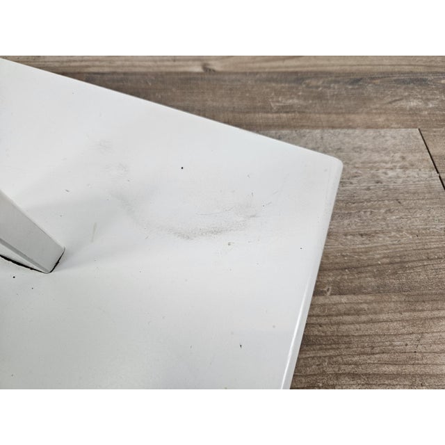 Floor Lamp in Enamelled Iron and Murano Glass attributed to Roberto Pamio, 1970 For Sale - Image 17 of 18