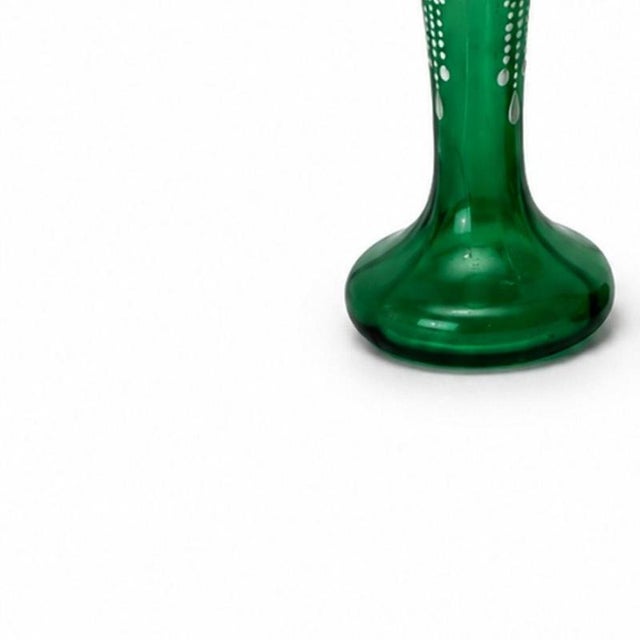 Glass and Crystal Vases, Set of 2 For Sale - Image 3 of 6