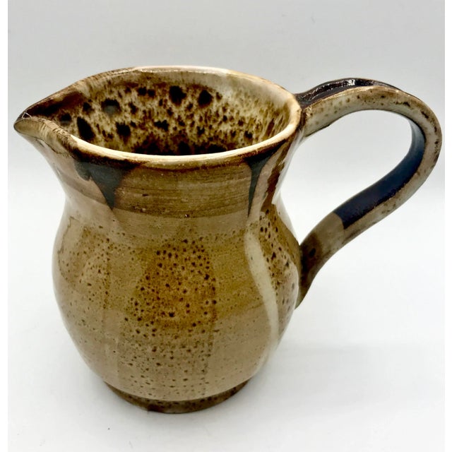 Vintage Studio Pottery Creamer - Signed For Sale - Image 4 of 8