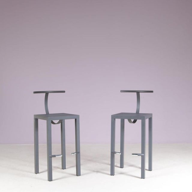 Sarapis Bar Stool by Philippe Starck for Driade, Italy, 1980s For Sale - Image 3 of 12