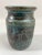 Mid 20th Century Mid-Century Modern Vintage Handmade Blue Studio Pottery Vase For Sale - Image 5 of 5