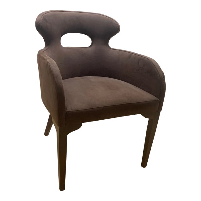 Brueton Comfy Side Chair For Sale