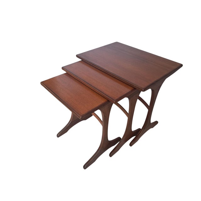 Mid-Century Modern Teak Fresco Nesting Tables from G Plan, 1960s, Set of 3 For Sale - Image 16 of 16