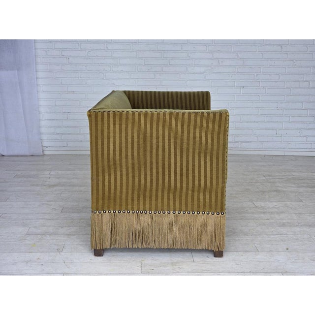 Danish 2-Seater Sofa in Green Velour, 1970s For Sale - Image 14 of 18