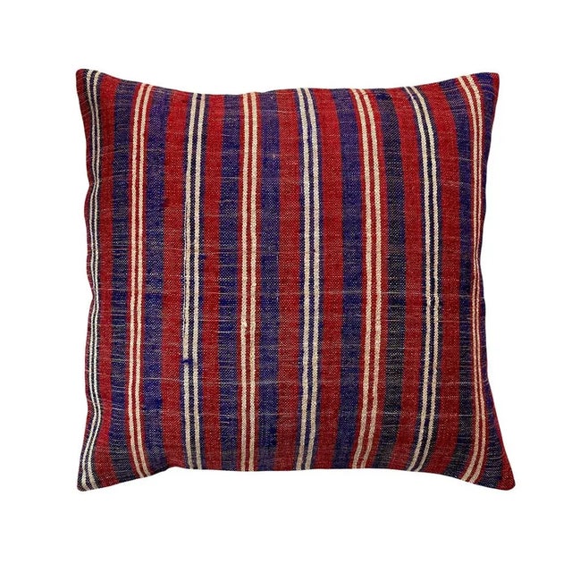 Vintage Kilim Pillow Cover For Sale - Image 11 of 11