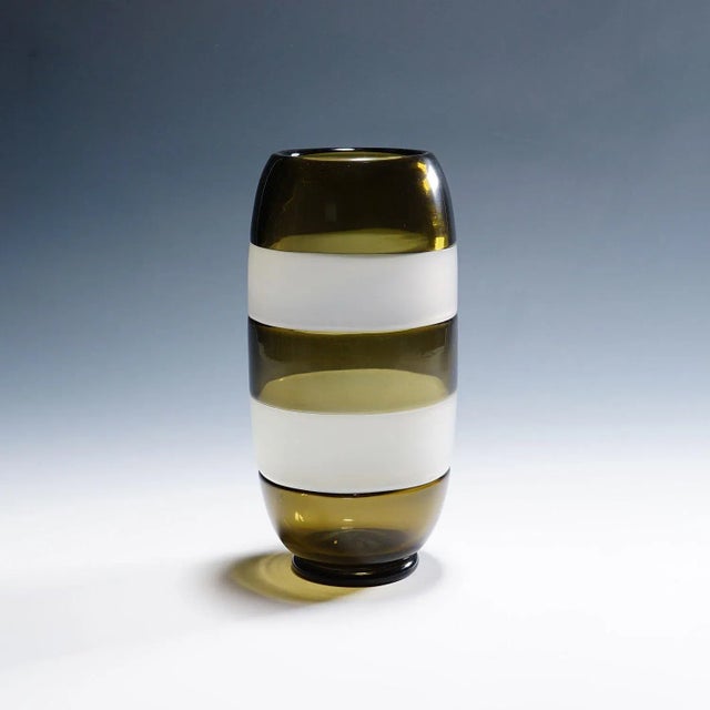 Mid-Century Modern Vintage Incalmo Vase by Vetreria Archimede Seguso 1972 For Sale - Image 3 of 10