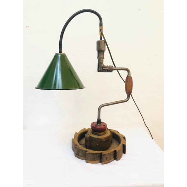 Vintage Handmade Table Lamp, 1960s For Sale - Image 11 of 12
