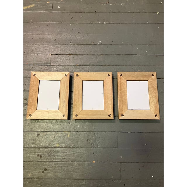 Abstract Contemporary 3 Original Wayne Cunningham Abstract Marker Drawings Chunky Gold Frames-Set of 3 For Sale - Image 3 of 5