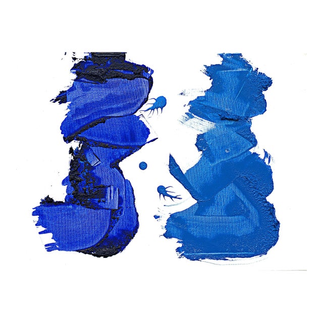 Minimalist Original Conversations: Pereidolia Blues Legend Totems For Sale