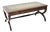 Regency Leather Top Coffee Table, 1930 For Sale