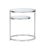Enhance the function in your home design with our "shelfie" side table. Crafted of stainless steel for a sturdy design,...