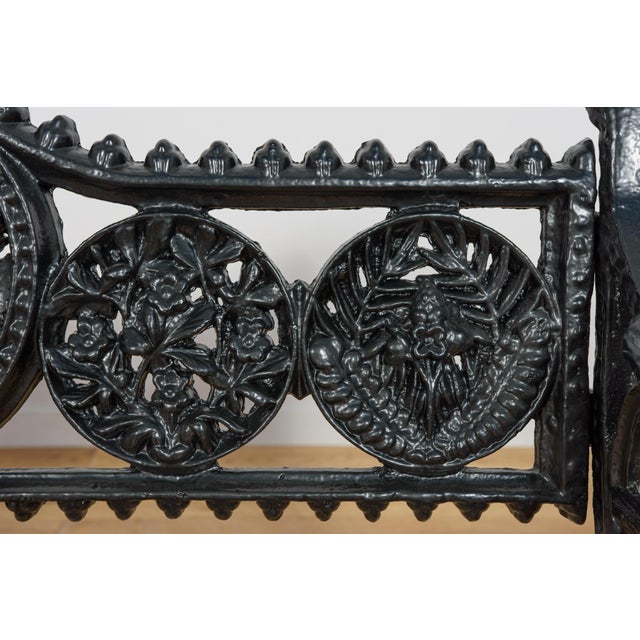 Victorian Cast Iron Garden Set, 1890s, Set of 3 For Sale - Image 18 of 18