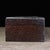 Dark Hardwood Relief-Carved Box, Bat, Double Coin & Peach Motifs, "Fu Shou Ru Yi" Treasure Chest For Sale - Image 9 of 9