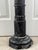 Vintage 1950s Italian Black Marble W/White Veins 38" Pedestal Columnar Stand For Sale - Image 11 of 12