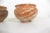 Ceramic Vintage Comanche Pottery Unglazed Clay Terracotta Swirl Planters - Set of Two For Sale - Image 7 of 10
