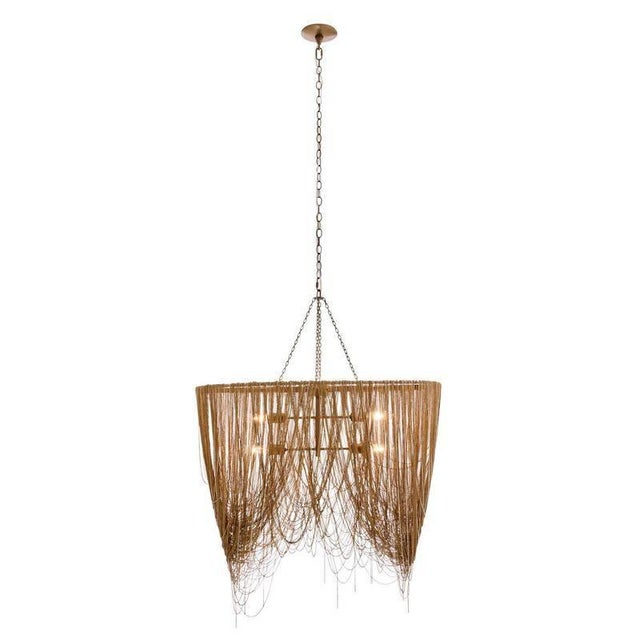 American Arteriors Home Layla Chandelier For Sale - Image 3 of 10