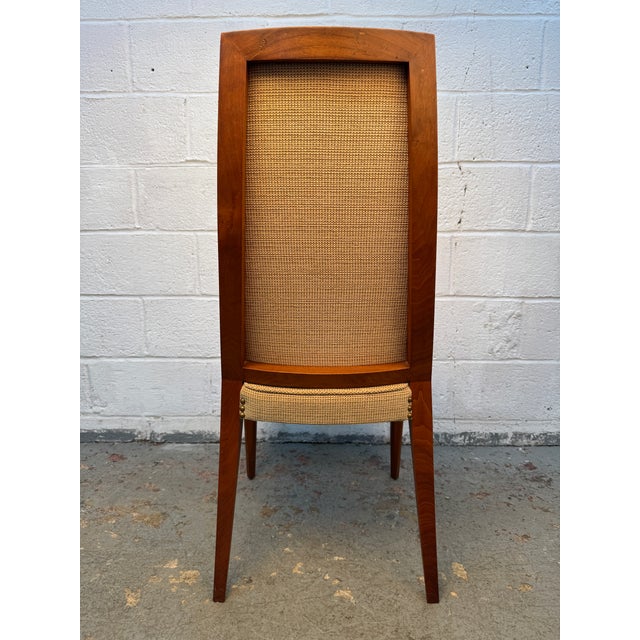 Set of Eight Mid-Century Dining Chairs Attributed to Grosfeld House For Sale - Image 16 of 18