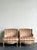 This exquisite pair of vintage French Bergère chairs epitomizes the refined elegance of early 20th-century Rococo-inspired...