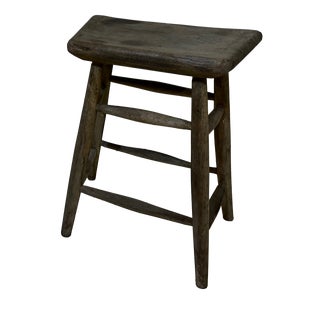 Victorian Original Pitch Pine Artist Stool, 1880 For Sale