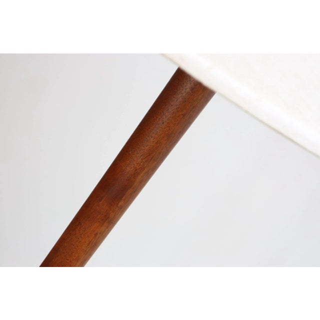 Mid Century Danish Modern Sculptural Solid Teak Floor Lamp For Sale In New York - Image 6 of 18