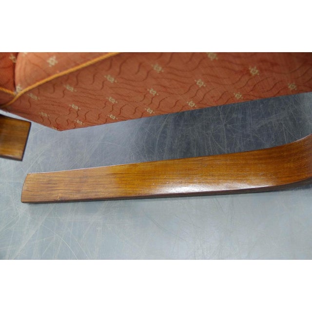 Tank Armchair in Laminated Bentwood attributed to Miroslav Navratil, 1930s For Sale - Image 10 of 15