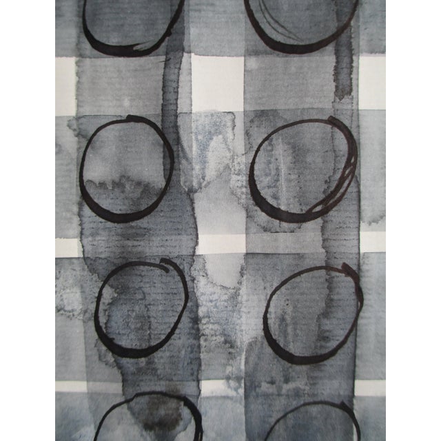 Contemporary Wayne Summers "Cleromancy I" . Ink On 19th Century Paper 2019 For Sale - Image 3 of 4