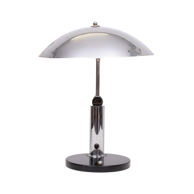 Modernist Bauhaus Desk Lamp by Kurt Versen for Daalderop KDM Royal Holland, 1930s For Sale - Image 4 of 9