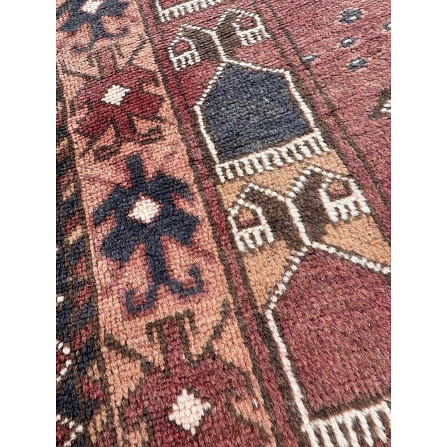 Vintage Turkmen Rug, 1980s For Sale - Image 14 of 18