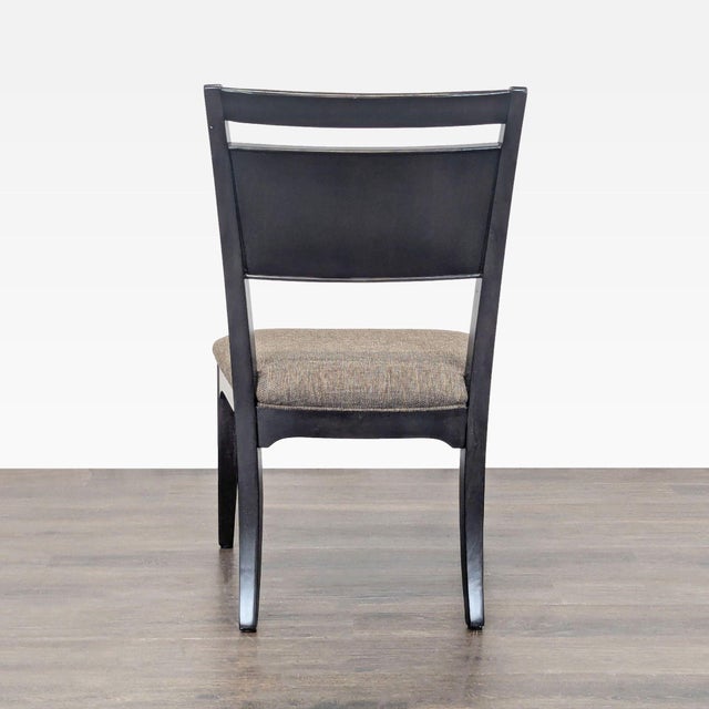 2010s Universal Furniture Upholstered Wood Dining Chair For Sale - Image 5 of 8