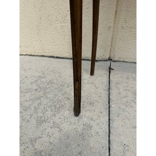 French Style Kidney Shaped Side Table For Sale - Image 12 of 12