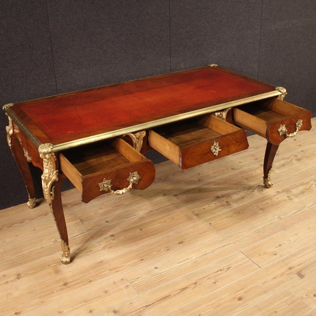 French Louis XV Writing Desk, 1920s For Sale - Image 11 of 13