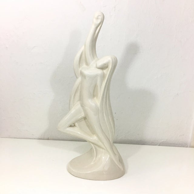 Haeger Vintage Haegar Goddess Ceramic Statue Sculpture For Sale - Image 4 of 9