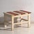 Antique Rustic Low Bench in Wood, Central Europe, 1940 For Sale - Image 9 of 9