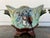 Pair Antique French Majolica Jardinières Insect Musician Cache Pot Planter C1880 For Sale - Image 10 of 18