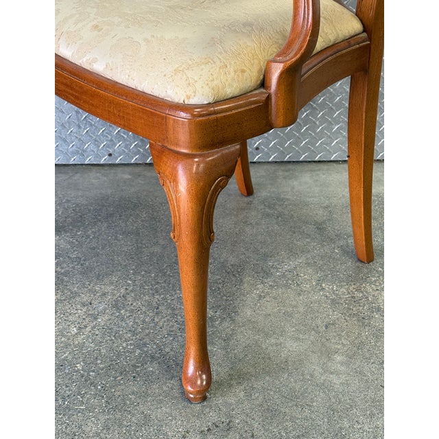 Pair of Buying and Design Queen Anne Armchairs - Made in Italy For Sale In New York - Image 6 of 9