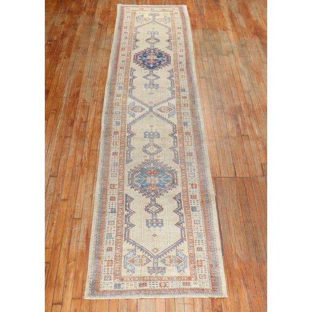 Early 20th Century Pair of Persian Serab Runners - 2'11" x 13'9" For Sale In New York - Image 6 of 18