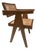 Vintage Teak & Cane Chandigarh-Style Armchair, Pierre Jeanneret Style For Sale