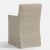 Stoffer Home x Cloth & Company Lindy Slipcover Dining Arm Chair in Francie Tan For Sale In Chicago - Image 6 of 7