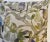 Green 20” Square Pillow Featuring Partridges in a Pear Tree Floral Print - Made in U K For Sale - Image 8 of 11