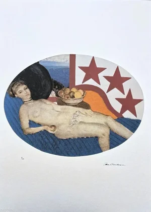 1990s After Tom Wesselmann "Nude I" Pop Art Serigraph