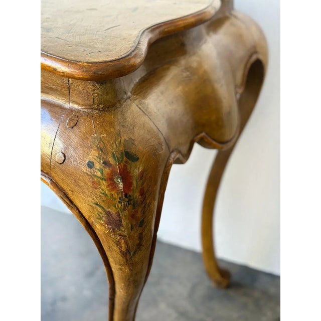 Traditional Pair of Italian Early 19th Century Bombé Form Consoles For Sale - Image 3 of 5