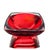 Traditional Vintage Waterford Metra Ruby Red Cut Crystal Bowl Signed Modernist Ireland 9.75” For Sale - Image 3 of 9